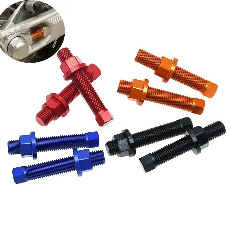 CNC Chain Regulator M10 Screws and Nuts for 690 790 890 950 990 1090 1190 1290 ADVENTURE DUKE ENDURO SMC R 2004-2023 2024