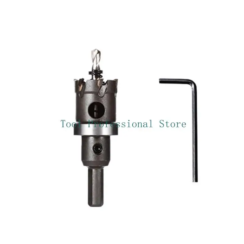 

57QF Efficient Metal Cutter Woodworking and Metal Cutting Tool 98mm/3.86inch Hole Saw for DIY Projects Cutting Wood, Steel