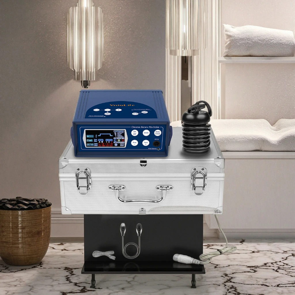 

Professional Dual User Home Detox Foot Spa Electric Ionic Foot Bath Massager for Beauty for Home or Salon Use