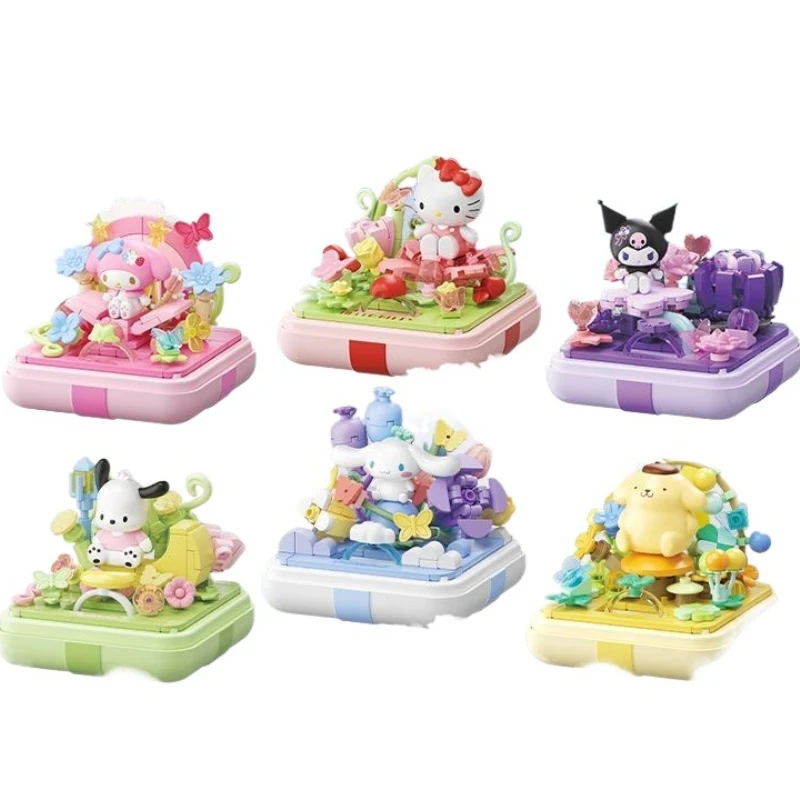 

New ProductSanrio Family Ring Box Star Wish Fingertip Assembly Toy Creative Decorative Ornament Valentine'S Day Gift