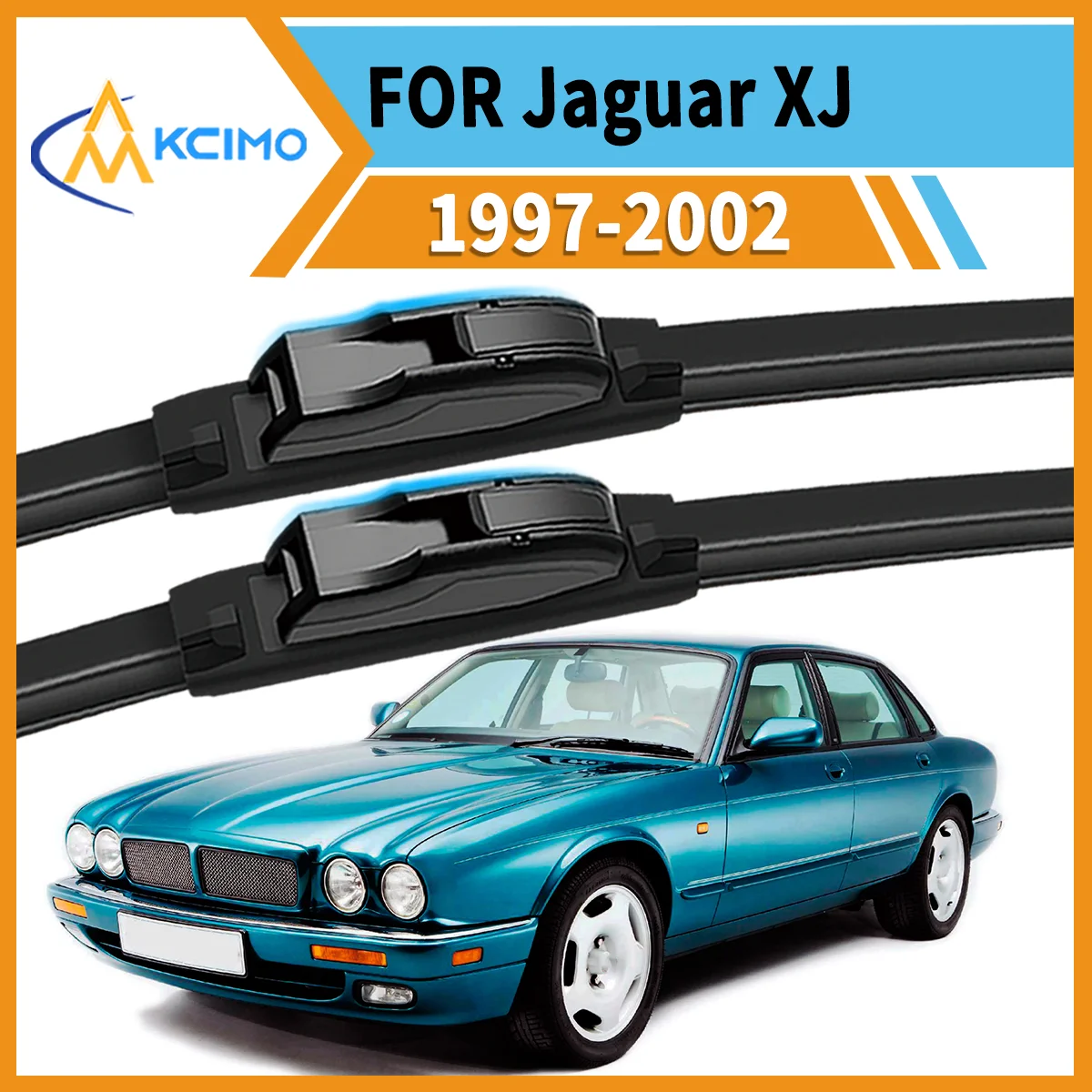 

Essential Upgrade 2PCS Windshield Wipers for Jaguar XJ X308 1997-2002 All-Weather Performance Smudge-Free Clean Maximum Safety