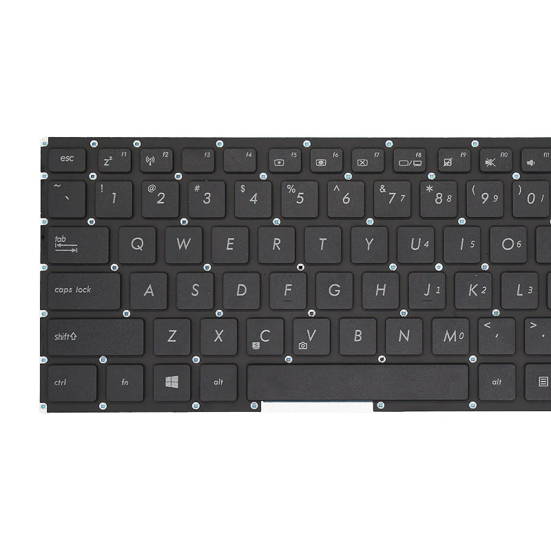 Clavier d'ordinateur portable russe américain pour ASUS, remplacement du clavier d'ordinateur portable, E403, E403N, E403NA, R416N, X400N, E403SA, E403S, E403M, E403MA