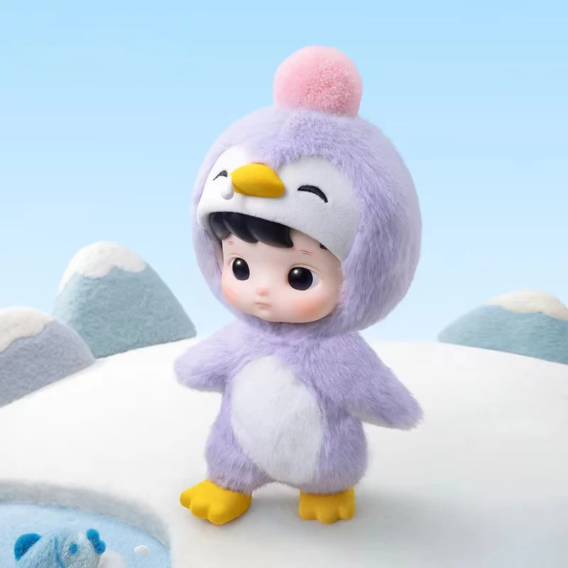 2024 Genuine Hacipupu Penguin 1/8  Action Figure 16 Joints Movable Toy Fashion Trend Decoration Birthday Gift Girl Kids 2025