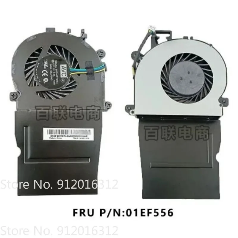dl+New Cooler Fan for Lenovo M710Q M910Q P320 M910X 01EF556 BAZA0815B2U Cooling Fan