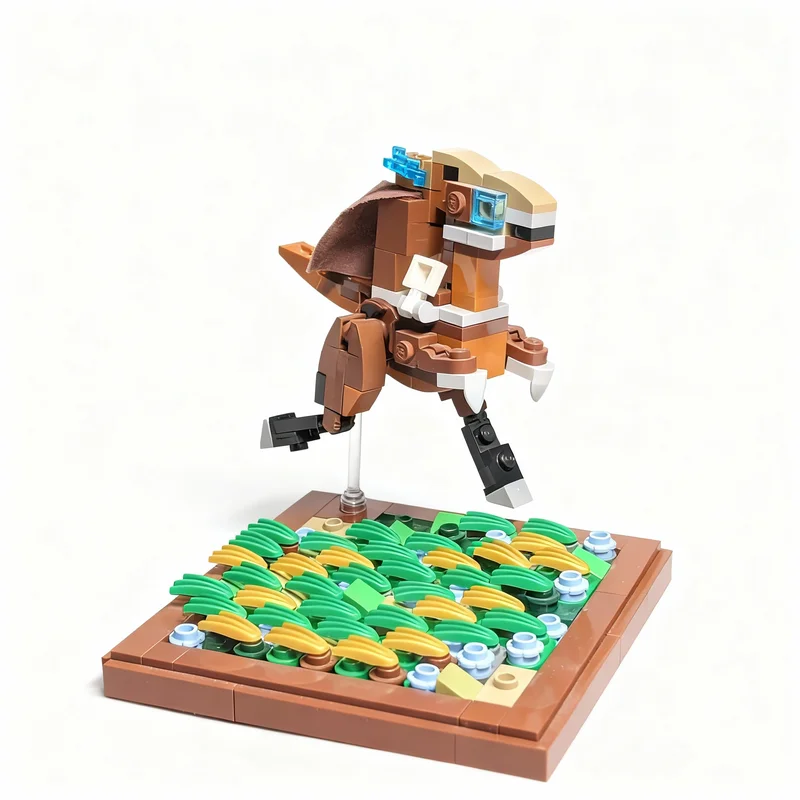 223pcs MOC Star Battle Yoda S Kybuck Grasslands Model Building Blocks Architecture Toy Christmas Gifts Kids DIY Idea Creative - view 2