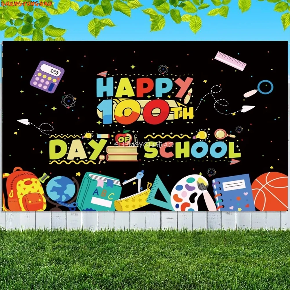 Welcome Back To School Theme Photography Backdrops Classroom Blackboard Globe Pencil Book Students Photo Studio Background CB-01