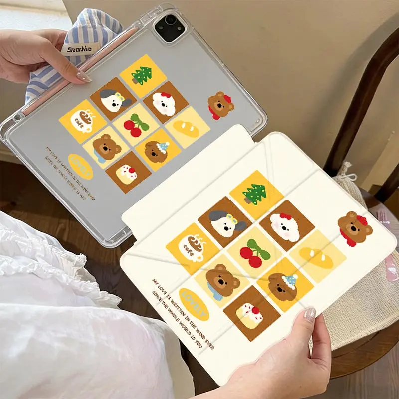 Multi View Angles 3+Y Fold Case For iPad10.2 7/8/9th 4/5th 10.9 iPad A16 2025 11th Air11/13inch IPad Mini6 8.3 Pro 11 2024