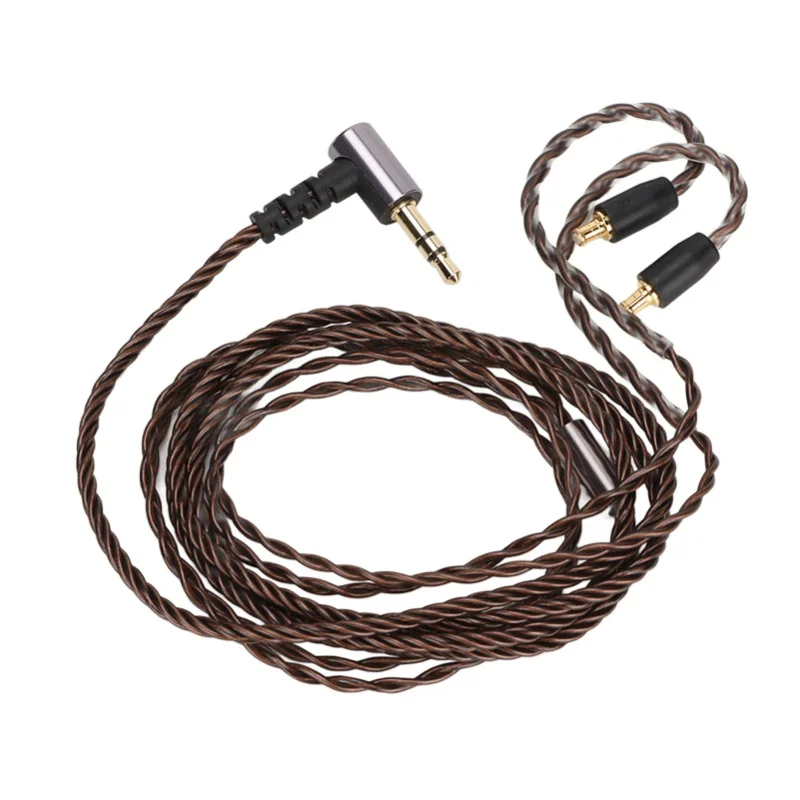 

Сменный кабель для обновления OFC, совместимый с наушниками с разъемом ATH E50 E70 LS300 CKS1100 A2DC