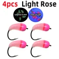4pcs Light Rose
