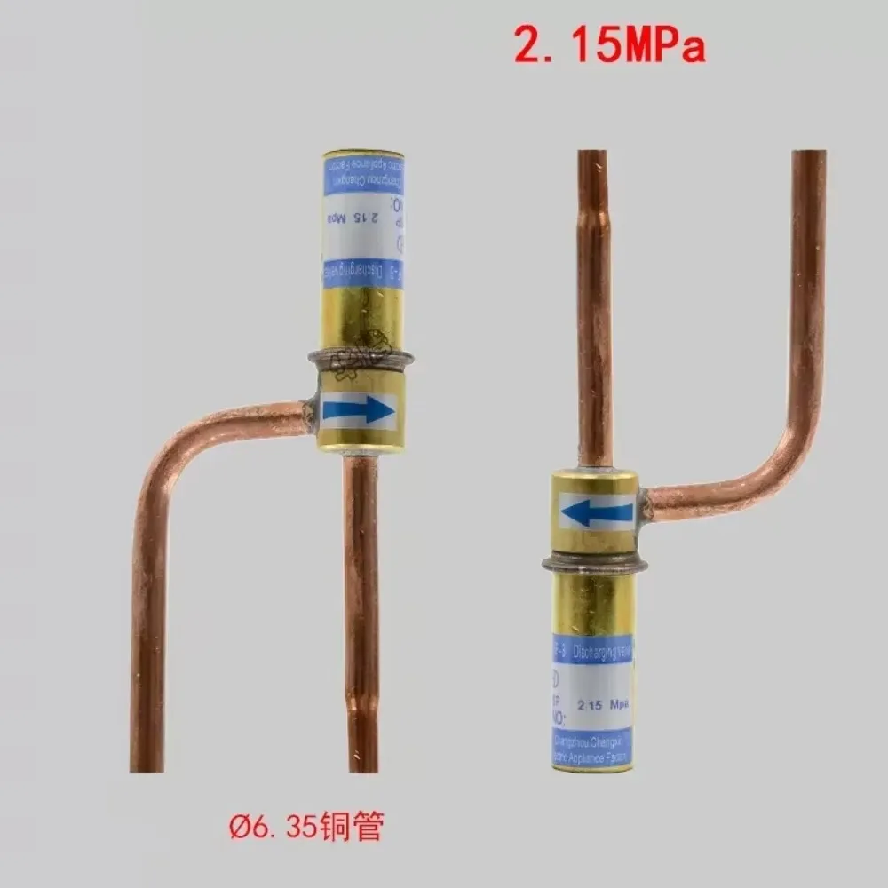 for Air conditioning heat pump air energy ice maker 2.15MPa 2.35MPa 2.5MPa 2.6MPa 3.8MPa unloading valve pressure relief valve