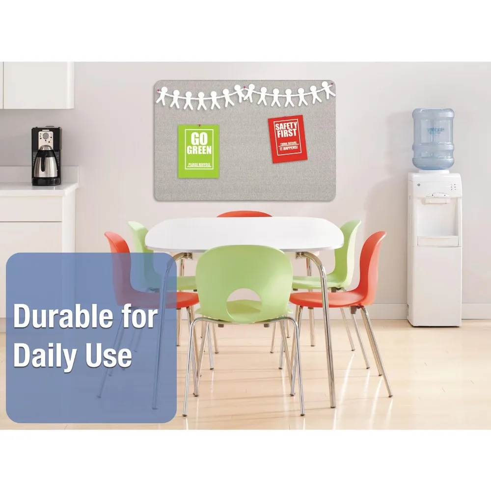 

QRT7684G — овальная доска объявлений из офисной ткани