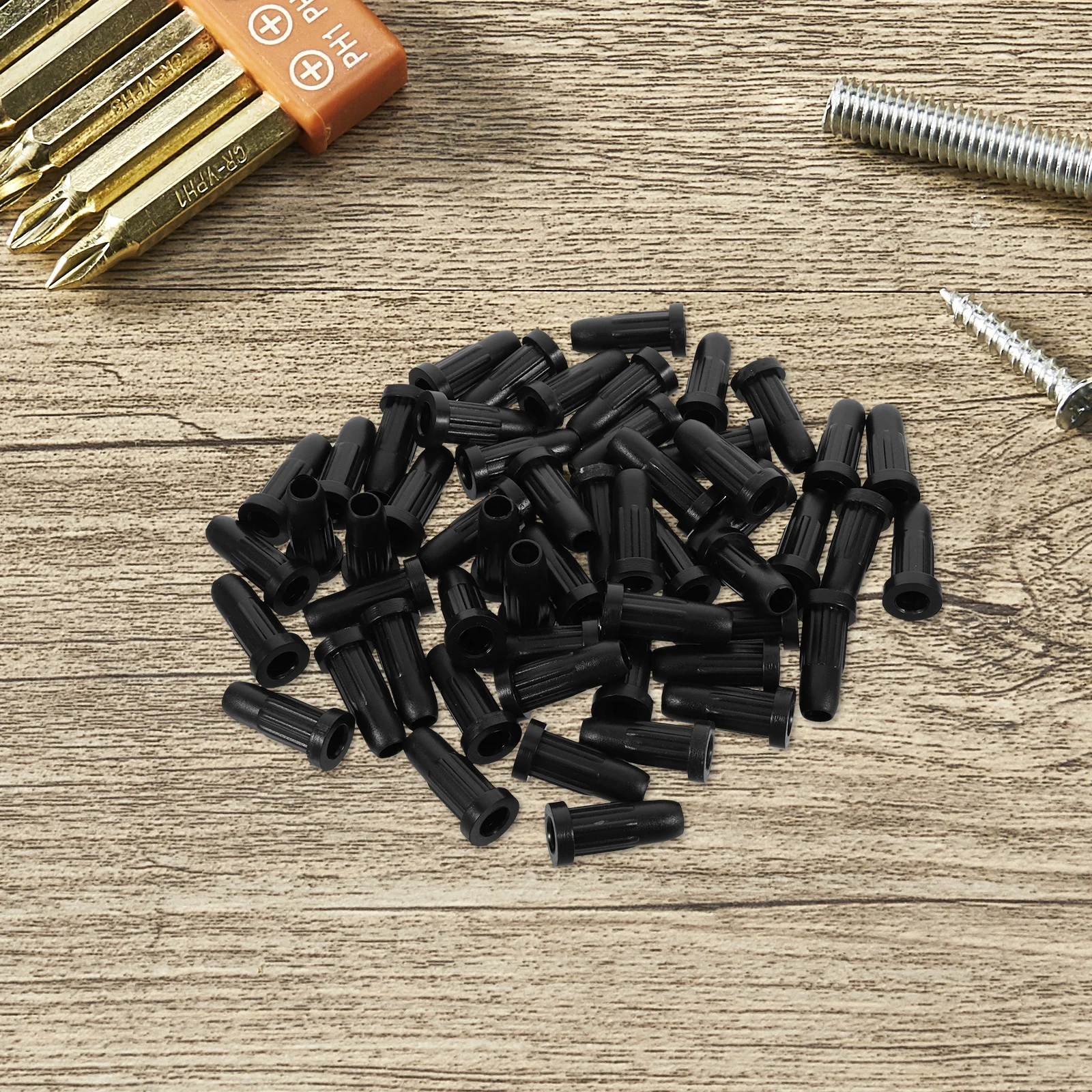 

40Pcs Snap Wheel Rubber Sleeve Noise Reduction Durable Material Easy Installation Executive Swivel Chair Caster Replacement