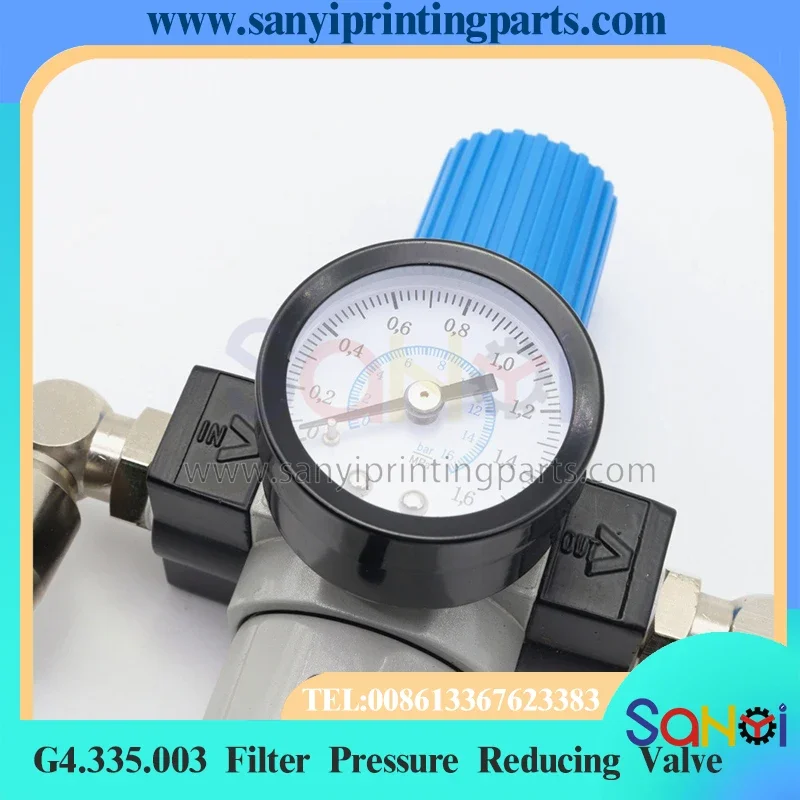 Best Quality G4.335.003/02 Filter Pressure Reducing Valve Pressure Gauge For Heidelberg Printing Machine