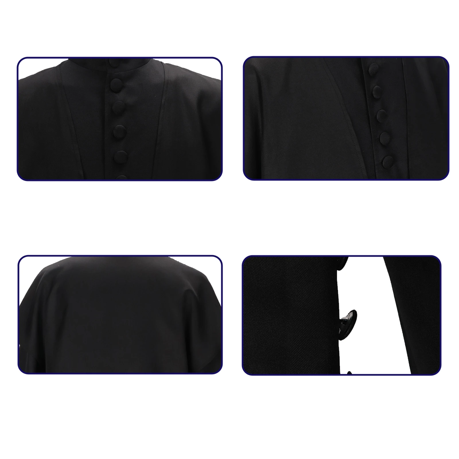 스네이프 교수 코스프레 의상 남자 자켓 코트 튜닉 가운 망토 케이프 할로윈 의상