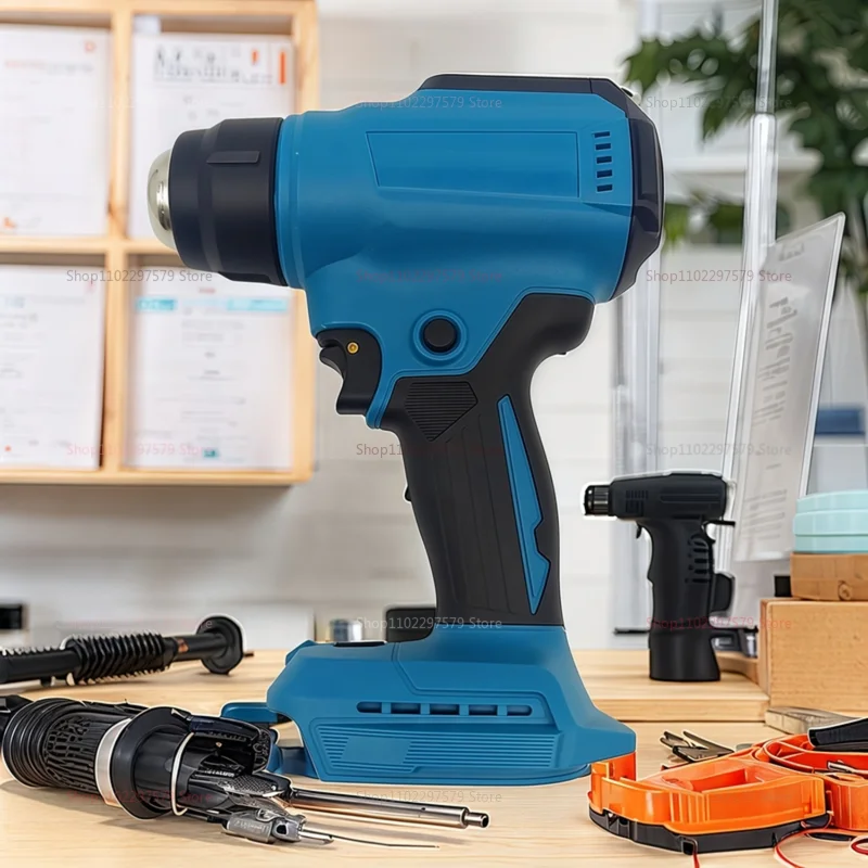 أداة تغليف الانكماش الحراري مسدس الهواء الساخن مجفف الهواء لحام منفاخ حراري مع شاشة LED لأداة مشاريع إصلاح الإلكترونيات