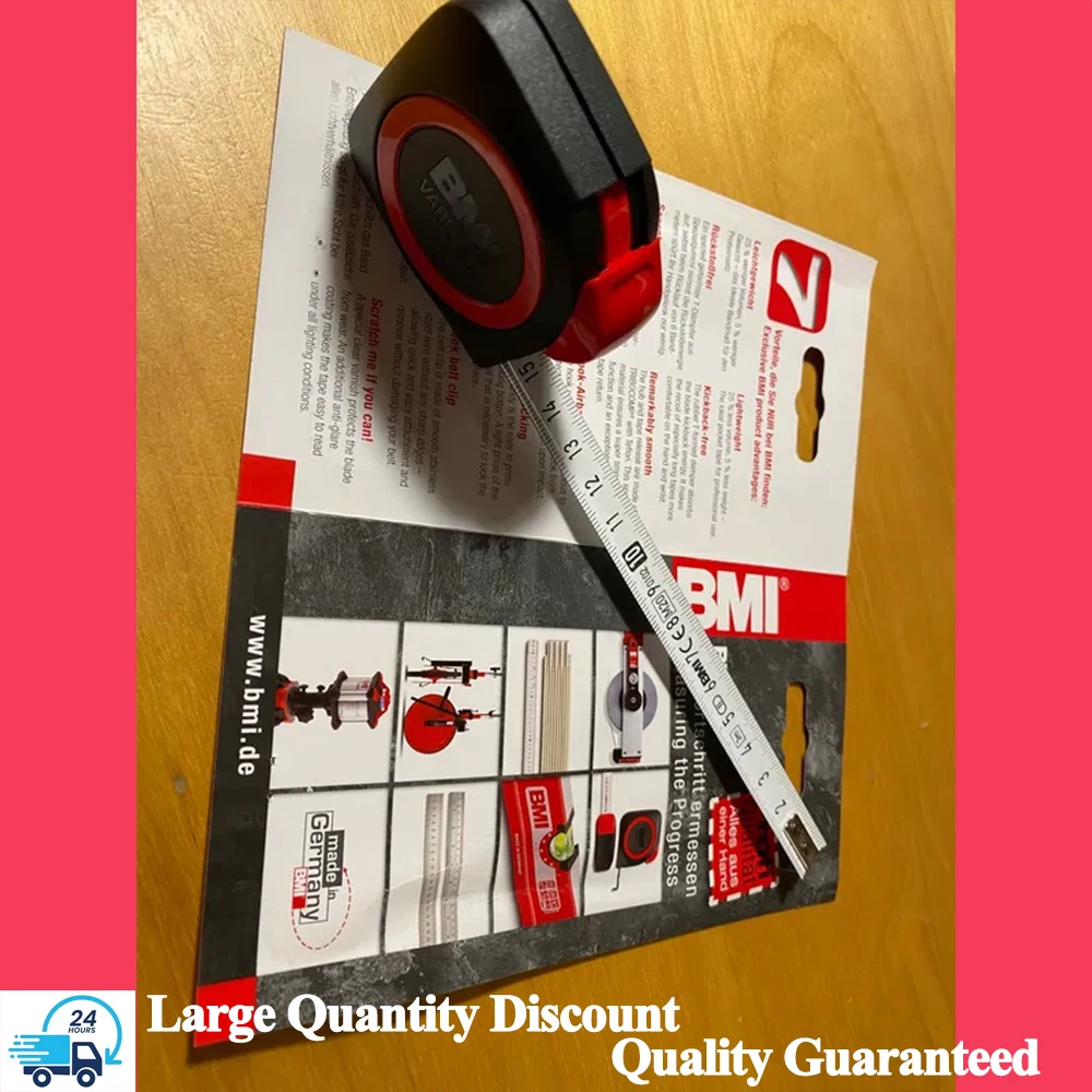 

BMI 411 Series Portable High-precision Measuring Tape with mm Graduation VARIO Standard 2M/3M/5M/8M Household Measure Tools