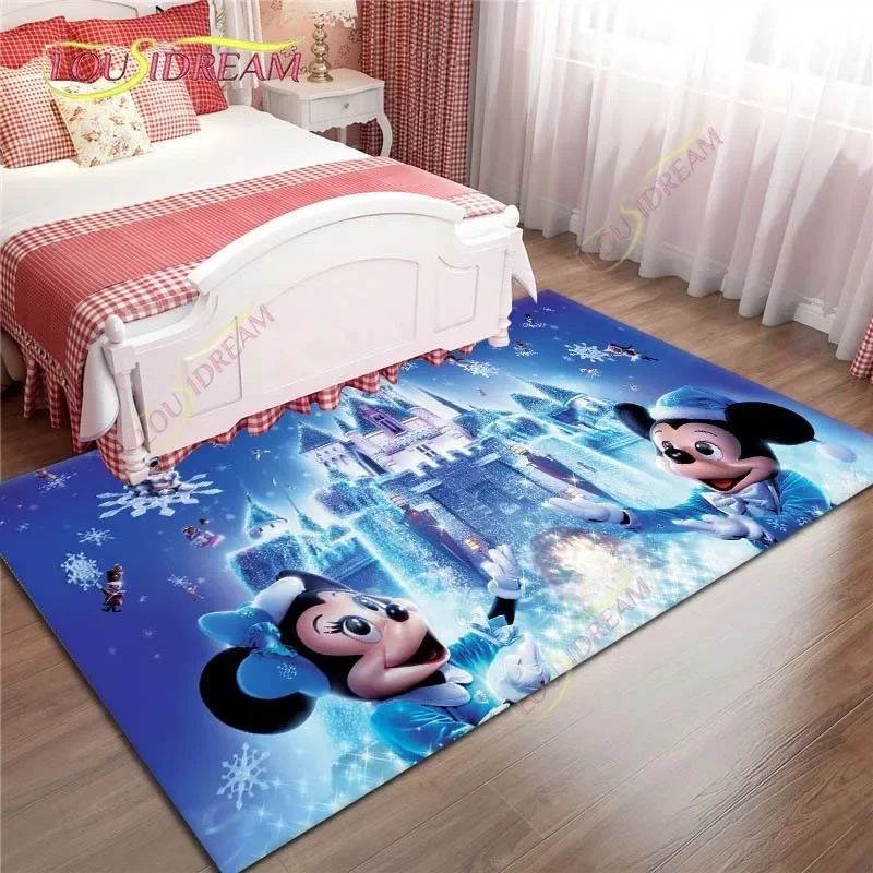 

Cartoon Minnie Mickey Mouse Playmat Carpet Kids Rug Carpets 120x160cm Decor for Living Room Bedroom Sofa Kids Floor Mat