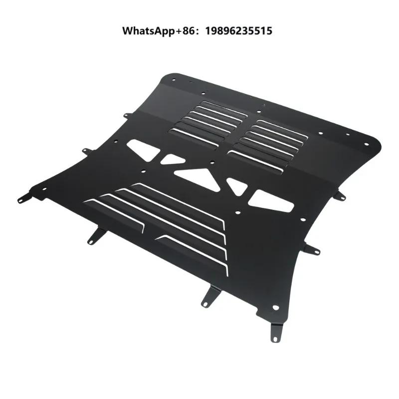 A90 A91 Engine Shield Aluminum Oil Cooler Skid Plate Under Tray Lower Guard Shield Panel Aluminum