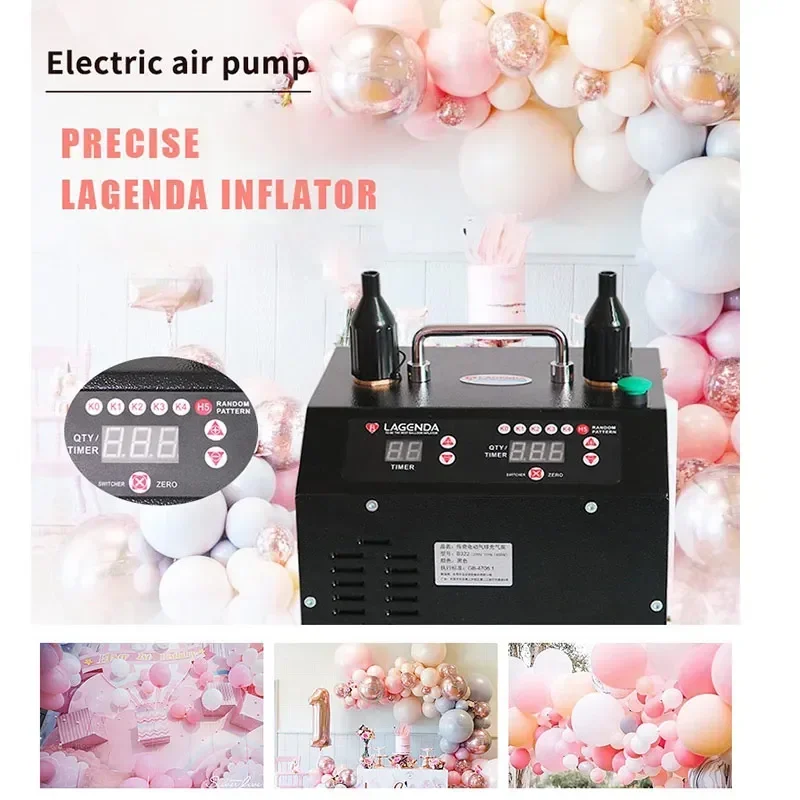 Advertising Pump 4 Precision Double Balloon Inflatable Supply CE Accessories Electronic Balloon