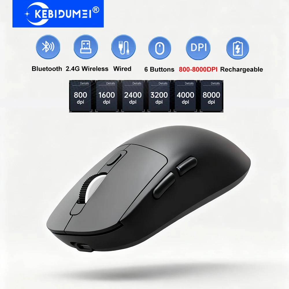 Wired/2.4G/Bluetoot…