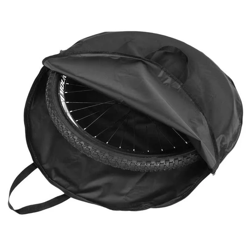 

Сумка для хранения велосипедных шин для занятий спортом на открытом воздухе — подходит для шин для шоссейных велосипедов 26/27,5/29 дюймов и 700C, портативный чехол для переноски колес