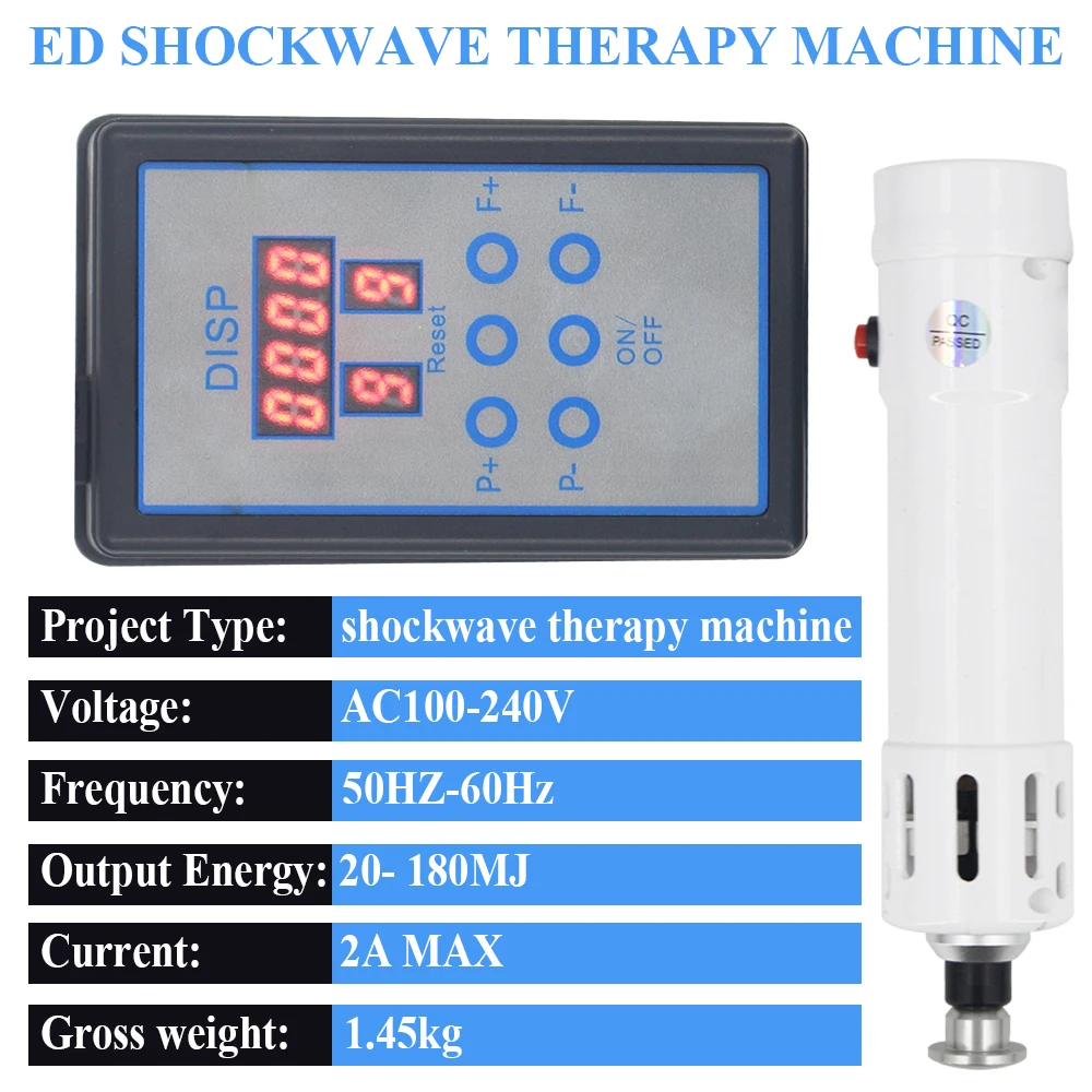 Ударная Волна для эффективной эректической дисфункции тела от боли в организме устройство для расслабления ударно-волновой терапии портативный массажер 2024
