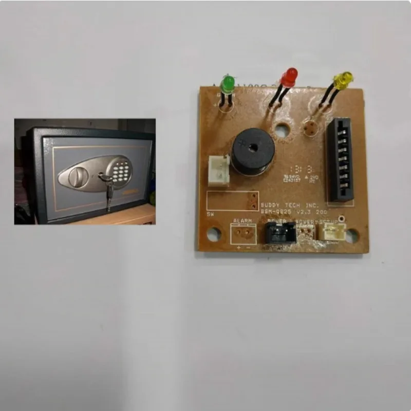 

For Dieburg Safe B-23E2 Lock Core Emergency Lock Setting Key Button Leather Safe Circuit Board Motherboard Battery Box