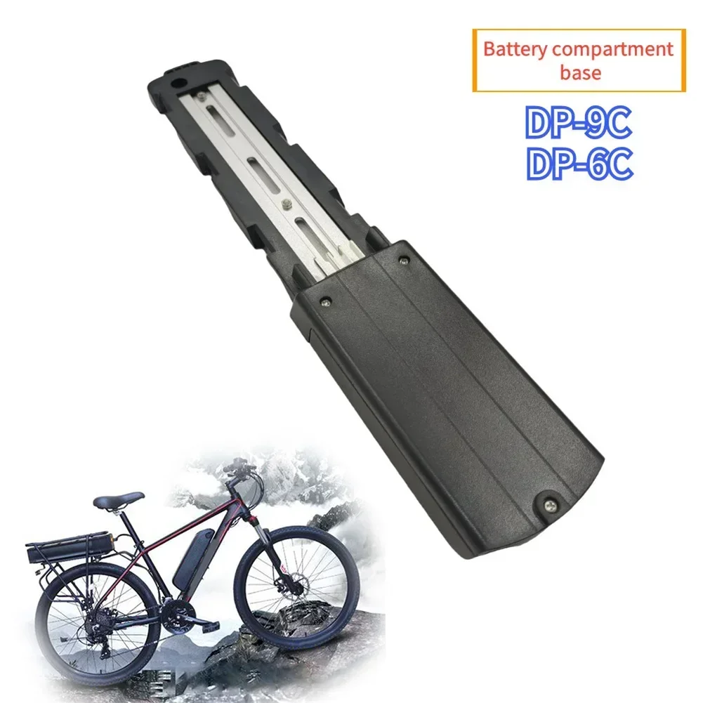 Placa de montagem suporte base inferior ebike bateria montagem abs e metal bicicleta elétrica para DP-9C DP-6C