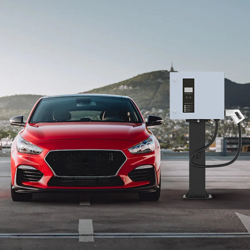 40Kw 30Kw Fast Ccs2 CCS  Dc EV Charger Pile  Electric Cars OCPP Commercial 50kw Charging Filling Station Rapid Hotel