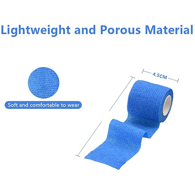 Bandage Animal Bandage Hand Tearing Waterproof Elastic Bandage Bandage Self-Adhering Bandage Finger Plaster Wound Bandage Fixing