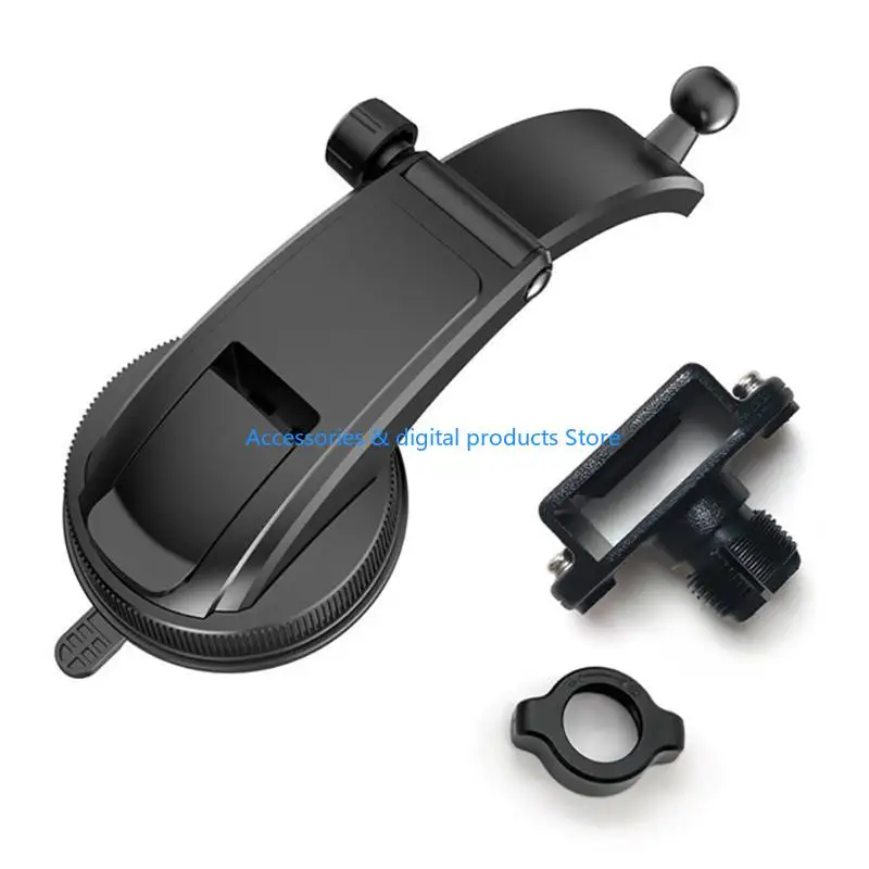 77JD Car Walkietalkie Mount Super Succtions Cup Dashboards 2 Way Radio Holder Stand, Dashboards/Windshield/Window Radio Holder