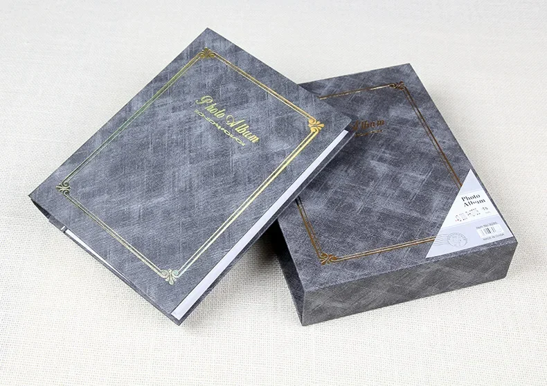 4D Large 6-inch Intert Photo Album 200 Pages Scrapbook Paper Baby Family Scrapbook Albums Wedding Foto Album Scrapbooking Album