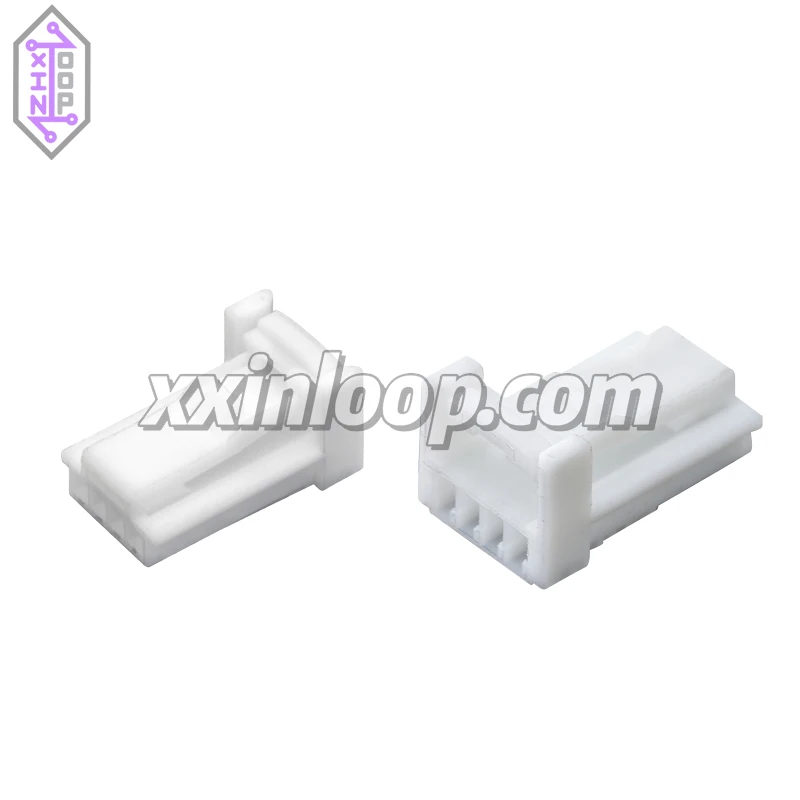 

1473672‐1 4-контактный разъем 0,64025, корпус разъема, шаг 2,2 мм, однорядный, из ПБТ, линейный провод к проводу, провод к плате, разъем корпуса