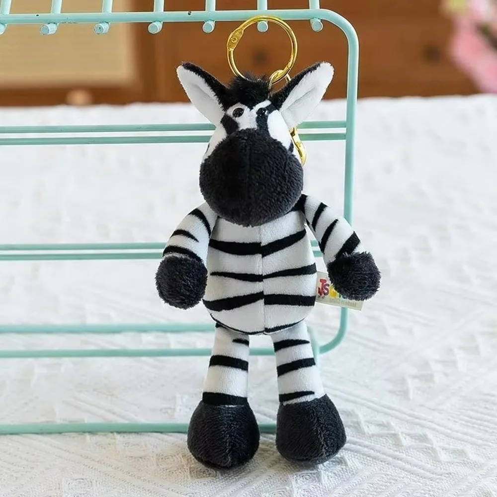 Adorable 15CM Keychain Soft Animal Shape Pendant Cartoon Pendant Style Animal Bag Decoration