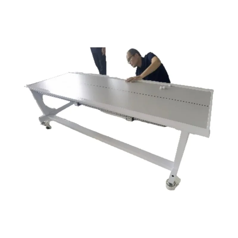 Portable mobile X-ray machine with 4-way floating table for analog cassette CR DR manual power supply