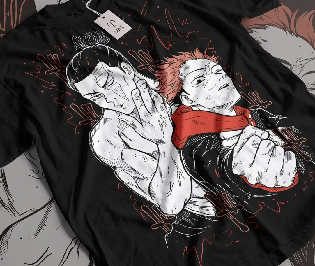 Yuji Itadori T-shirt Aoi Todo Jujutsu Kaisen Gojo Soft Tee All Sizes