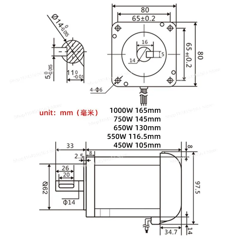 High Voltage High Power DC Brushless Motor Controller 220V DC Motor Driver Set Can be rotated forward and reversed