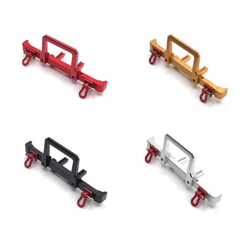 

X18A-2Pcs Metal Front And Rear Bumper For HB ZP1001 ZP1002 ZP1003 ZP1004 ZP 1001 1/10 RC Crawler Car Upgrade Parts