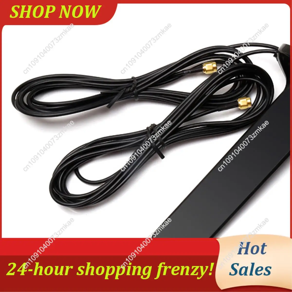 デイリーセール 5X GSM 4G 5G アンテナ 600-6000Mhz 12Dbi 高利得オムニ磁気ベース空中 CPE Huawei 用 (SMA オス)