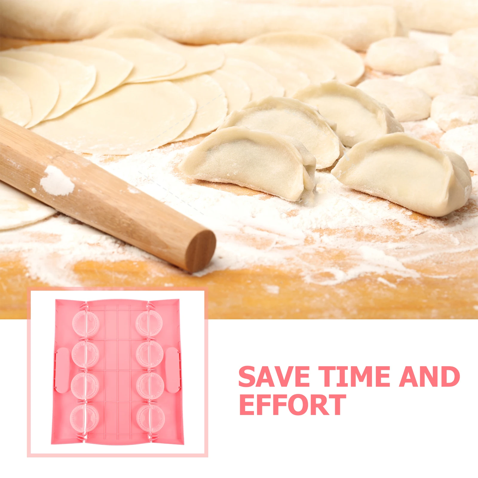 

1pc Dumpling Maker Manual Portable Presser Mould For Wonton Wrapper Making Kitchen Gadget Household Tool Reusable Small Compact