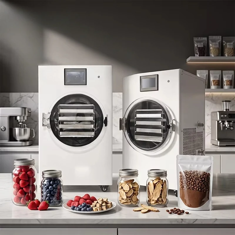 Customize 30Kg 50Kg Large Batch Fruits Vegetables Meat Coffee Fast Drying Freeze Dryer Machine Commercial Home Lyophilizer