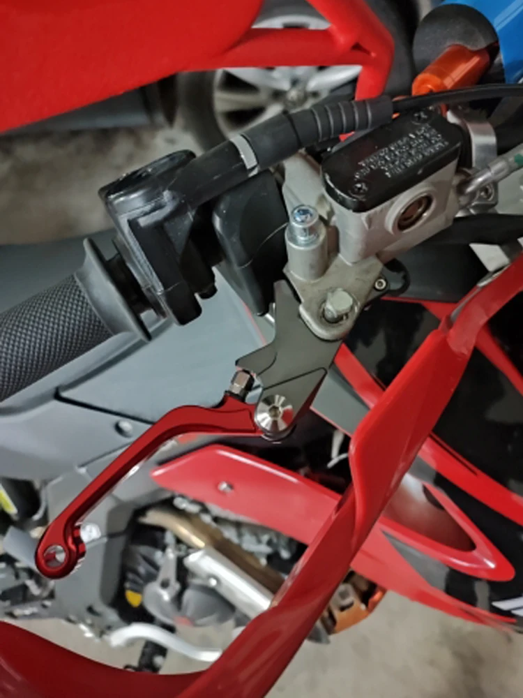 AliExpress NONE For HONDA XR230 XR250 XR400 MOTARD XR650R XR 250 230 400 Dirt Bike Motocross Pivot Pitbike Brake Clutch Levers with Handle Grips