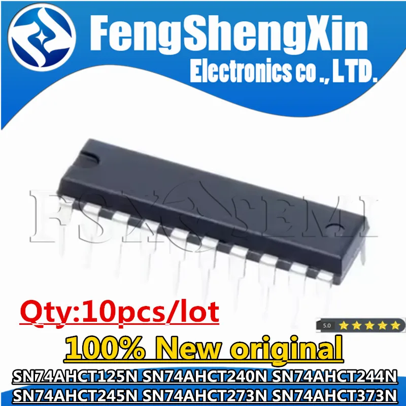 

10pcs New SN74AHCT125N SN74AHCT240N SN74AHCT244N SN74AHCT245N SN74AHCT273N SN74AHCT373N DIP Chips