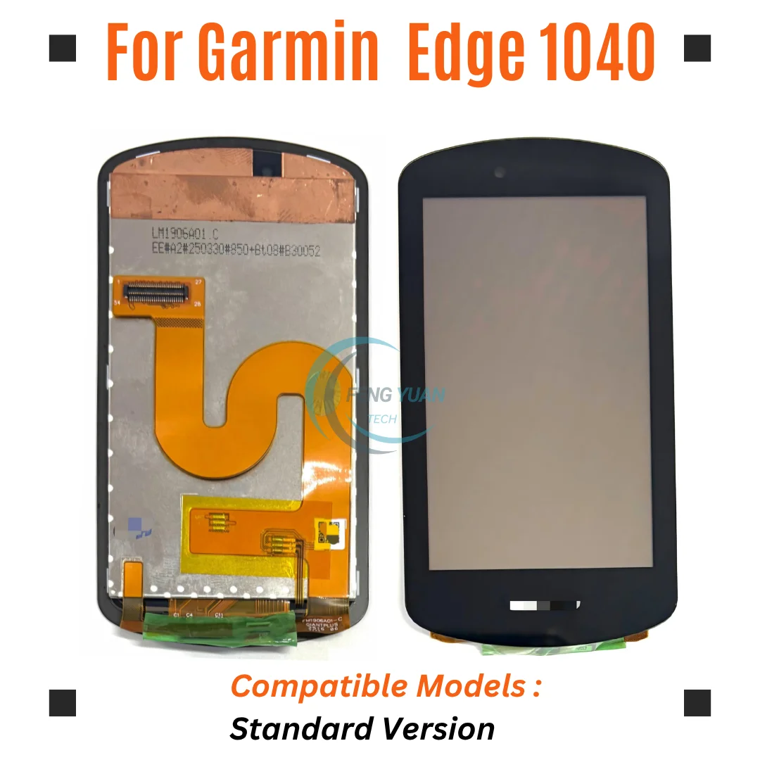 LCD Touch Screen Digitizer Replacement For Garmin Edge 1040 GPS Cycling Computer Display Repair Parts