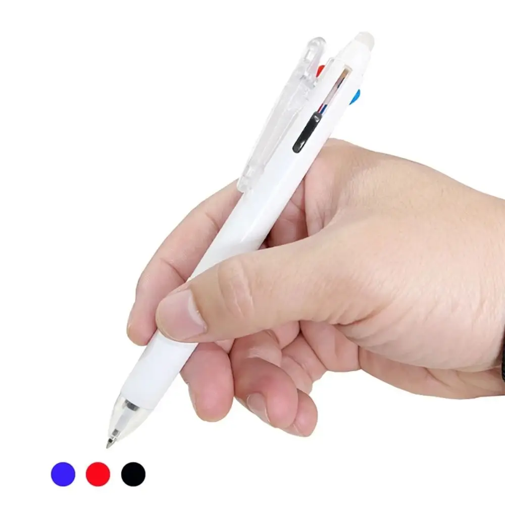 

Creative 3 in 1 Erasable Pen 0.5mm 3 Colors Refills Student Pen Magic Ink Washable Handle Writing Pen