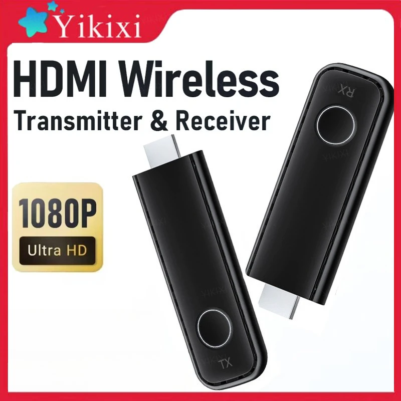 جهاز إرسال فيديو لاسلكي 50 متر HDMI متوافق مع G57 جهاز استقبال للتليفزيون عالي الدقة موسع عرض دونغل لمراقبة العرض التبديل الكمبيوتر #1