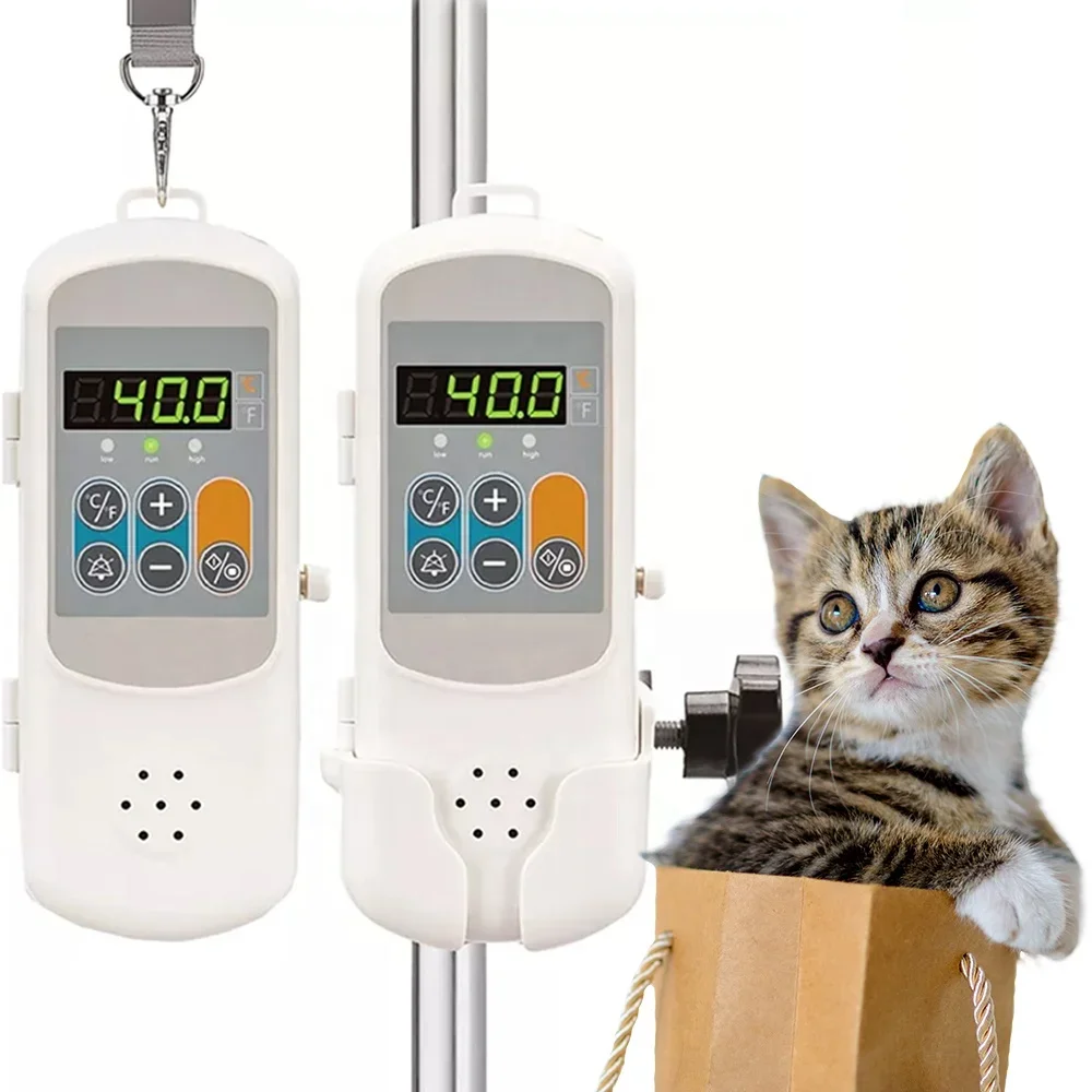 

Factory Price Veterinary B-lo-od In-fus-ion Warmer Kits Fluid Heater For Cat Dogs Use