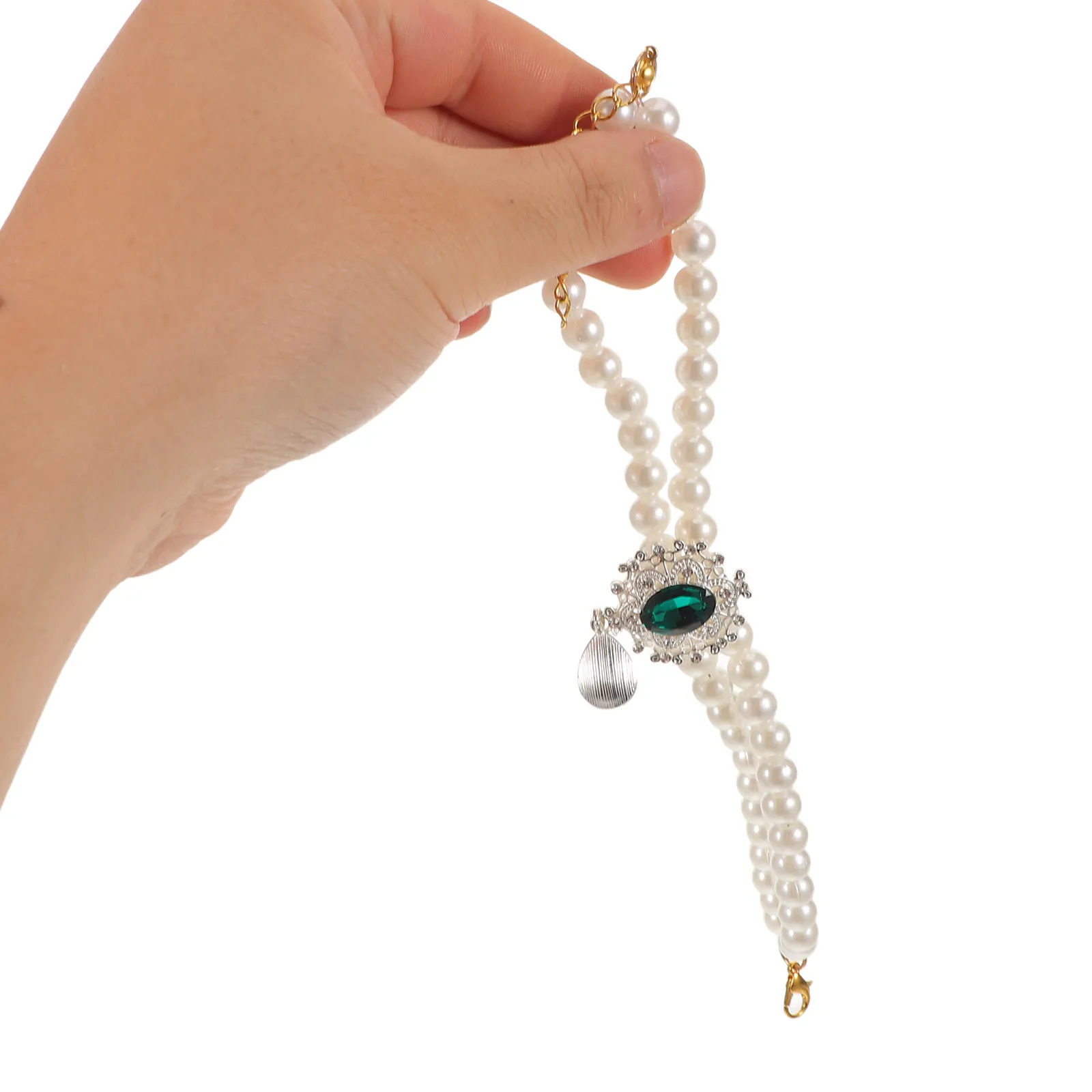 

3Pcs Pet Rhinestone Necklace Double Layer Adjustable Collar for Cats Small Dogs Puppy Luxury Jewelry Party Accessory