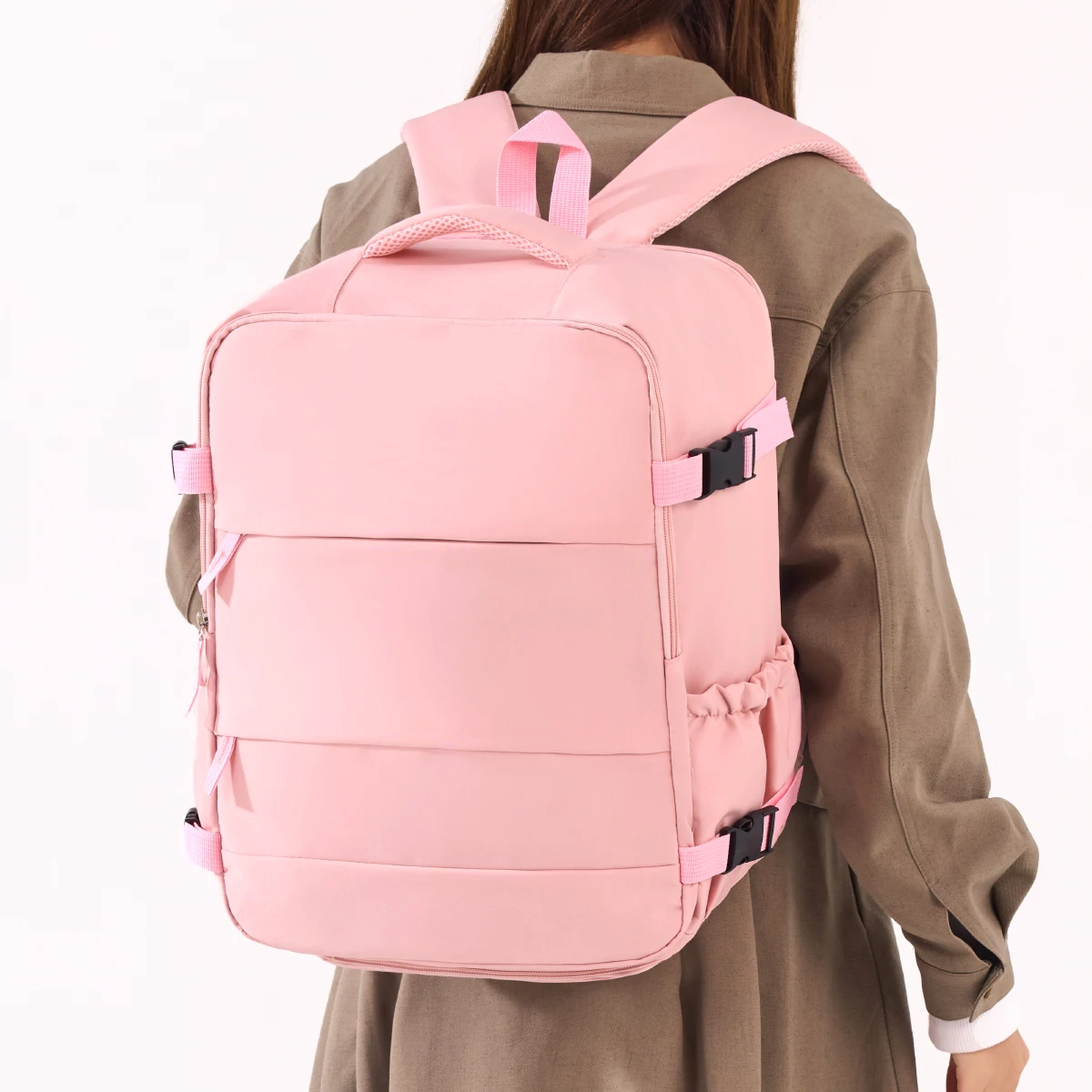 شعار مخصص عبر الحدود حقيبة السفر مقصورة الأحذية حقيبة الأمتعة حقيبة أعمال الكمبيوتر حقيبة مدرسية الطالب DIY بها بنفسك #6