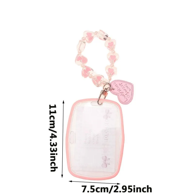 Transparent Card Case Storage Protective Case Coin Purses  Cute Wallet  Mini Purse  Clutch Bag